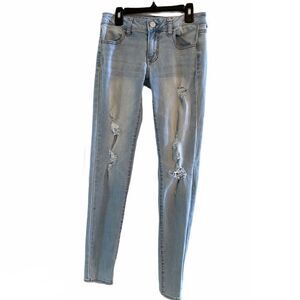 🎆AmericanEagle | Distressed Jeggings SuperStretch